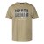 North Latitude T-Shirt Slub With Print Castanho/Bege - T-shirts - T-shirts Homem Tamanhos Grandes