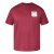 North Latitude T-Shirt With Print Vermelho - T-shirts - T-shirts Homem Tamanhos Grandes
