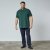 North Latitude Superflex Polo Verde/Caqui - TALL pólos - Polos TALL para Homem Alto