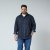North Latitude Denim Shirt LS Azul - Camisas - Camisas Homem Tamanhos Grandes