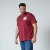 North Latitude T-Shirt With Print Vermelho - T-shirts - T-shirts Homem Tamanhos Grandes
