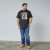 North Latitude Adventure 98 Graphic Tee Preto - TALL T-shirts - T-Shirts para Homens Altos