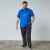 North Latitude T-Shirt Azul - TALL T-shirts - T-Shirts para Homens Altos