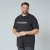 North Latitude Logo Polo Preto - Pólos - Pólos Tamanhos Grandes Homem