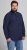 Jack & Jones Summer Shirt L/S Navy - Camisas - Camisas Homem Tamanhos Grandes