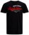 Jack & Jones Elogo T-Shirt Black - T-shirts - T-shirts Homem Tamanhos Grandes