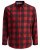 Jack & Jones Gingham Shirt L/S Brick Red - Camisas - Camisas Homem Tamanhos Grandes