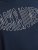 Jack & Jones Preston Crew Neck T-Shirt Navy - T-shirts - T-shirts Homem Tamanhos Grandes