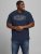 Jack & Jones Preston Crew Neck T-Shirt Navy - T-shirts - T-shirts Homem Tamanhos Grandes
