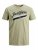 Jack & Jones JJELOGO TEE Light Green - T-shirts - T-shirts Homem Tamanhos Grandes