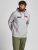 Jack & Jones CORP LOGO Hoodie Light Gray - Sweatshirts & hoodies - Sweatshirt & Camisolas com Capuz tamanhos grandes