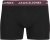 Jack & Jones JACARON Trunks 3-Pack Black - Roupa Interior & natação - Roupa interior Homem Tamanhos Grandes
