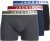 Jack & Jones JACKARIM Trunks 3-Pack Red - Roupa Interior & natação - Roupa interior Homem Tamanhos Grandes