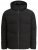 Jack & Jones Global Puffer Jacket Black - Casacos - Casacos Homem Tamanhos Grandes