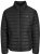 Jack & Jones Elvis Light Puffer Collar Jacket Black - Casacos - Casacos Homem Tamanhos Grandes