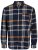 Jack & Jones JOROWEN CHECK COMFORT Shirt Navy - Camisas - Camisas Homem Tamanhos Grandes