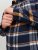 Jack & Jones JOROWEN CHECK COMFORT Shirt Navy - Camisas - Camisas Homem Tamanhos Grandes