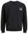 Jack & Jones JCOFILO Crew Neck Sweater with Back Print Black - Sweatshirts & hoodies - Sweatshirt & Camisolas com Capuz tamanhos grandes