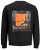Jack & Jones JCOFILO Crew Neck Sweater with Back Print Black - Sweatshirts & hoodies - Sweatshirt & Camisolas com Capuz tamanhos grandes