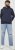 Jack & Jones BRADLEY Hoodie Navy Blazer - Sweatshirts & hoodies - Sweatshirt & Camisolas com Capuz tamanhos grandes