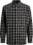 Jack & Jones JORCOZY FLANNEL CHECK SHIRT LS Black - Camisas - Camisas Homem Tamanhos Grandes
