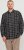 Jack & Jones JORCOZY FLANNEL CHECK SHIRT LS Black - Camisas - Camisas Homem Tamanhos Grandes