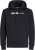 Jack & Jones CORP LOGO PLAY 5 Print Hoodie Black - Sweatshirts & hoodies - Sweatshirt & Camisolas com Capuz tamanhos grandes