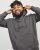 Jack & Jones BRADLEY Hoodie Grey - Sweatshirts & hoodies - Sweatshirt & Camisolas com Capuz tamanhos grandes