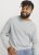 Jack & Jones HILL Knitted Sweater Light Grey Melange - Sweatshirts & hoodies - Sweatshirt & Camisolas com Capuz tamanhos grandes