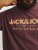 Jack & Jones JJALVIS Vineyard Wine - T-shirts - T-shirts Homem Tamanhos Grandes