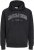 Jack & Jones CALEB Hoodie Black - Sweatshirts & hoodies - Sweatshirt & Camisolas com Capuz tamanhos grandes