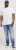 Jack & Jones BRADLEY T-Shirt White - T-shirts - T-shirts Homem Tamanhos Grandes