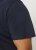 Jack & Jones CALEB VARSITY O-Neck T-Shirt Navy Blazer - T-shirts - T-shirts Homem Tamanhos Grandes