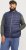 Jack & Jones SPRINT True Red Stitches BODYWARMER Navy Blazer - Casacos - Casacos Homem Tamanhos Grandes