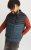 Jack & Jones SPRINT Black Blocking BODYWARMER With Collar Dark Turquoise - Casacos - Casacos Homem Tamanhos Grandes