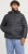 Jack & Jones SPRINT Quilted Collar Jacket Black - Casacos - Casacos Homem Tamanhos Grandes