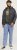 Jack & Jones SPRINT Quilted Collar Jacket Black - Casacos - Casacos Homem Tamanhos Grandes