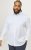 Jack & Jones ARMA LS Shirt White - Camisas - Camisas Homem Tamanhos Grandes