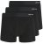 Jack & Jones BASIC BAMBOO Trunks 3-Pack Black - Roupa Interior & natação - Roupa interior Homem Tamanhos Grandes