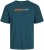 Jack & Jones CORP Logo Play 5 T-Shirt Deep Teal - T-shirts - T-shirts Homem Tamanhos Grandes