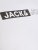 Jack & Jones CORP Logo Play 5 T-Shirt White - T-shirts - T-shirts Homem Tamanhos Grandes