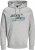 Jack & Jones JCOOUTDOOR Hoodie Light Grey - Sweatshirts & Hoodies - Sweatshirt & Camisolas com Capuz tamanhos grandes