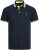 Jack & Jones PAULOS Short Sleeve Polo Dark Navy/NEON - Pólos - Pólos Tamanhos Grandes Homem