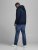 Jack & Jones Elogo Sweat Hood Navy Blazer - Sweatshirts & hoodies - Sweatshirt & Camisolas com Capuz tamanhos grandes