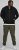 Jack & Jones Basic Sweat Zip Hood Black - Sweatshirts & hoodies - Sweatshirt & Camisolas com Capuz tamanhos grandes