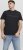 Jack & Jones STAR T-Shirt Black - T-shirts - T-shirts Homem Tamanhos Grandes