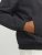 Jack & Jones RUSH SOLID Bomber Jacket with Hood Black - Casacos - Casacos Homem Tamanhos Grandes