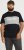 Jack & Jones LEGACY BLOCKING T-Shirt Black - T-shirts - T-shirts Homem Tamanhos Grandes