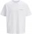 Jack & Jones Lington Crew Neck T-Shirt Bright White - T-shirts - T-shirts Homem Tamanhos Grandes