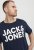 Jack & Jones CORP Logo T-Shirt Navy Blazer - T-shirts - T-shirts Homem Tamanhos Grandes